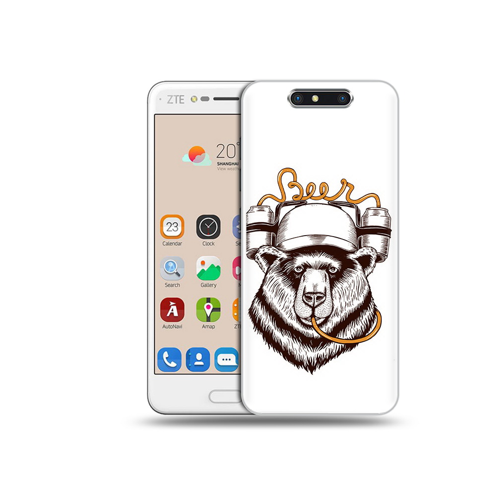 Чехол MyPads Tocco для ZTE Blade V8 пивной медведь (PT100217.451.538), Прозрачный, Tocco
Чехол MyPads Tocco для ZTE Blade V8 пивной медведь (PT100217.451.538), Прозрачный, Tocco