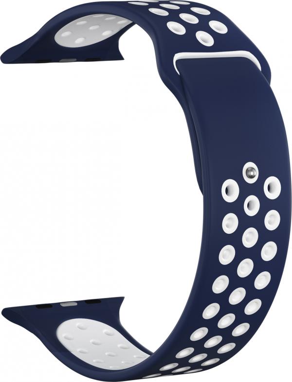 Ремешок GSMIN Sport Edition для Apple Watch Series 7 41mm (Сине-белый), Sport Edition для Apple Watch Series 7 41mm
Ремешок GSMIN Sport Edition для Apple Watch Series 7 41mm (Сине-белый), Sport Edition для Apple Watch Series 7 41mm