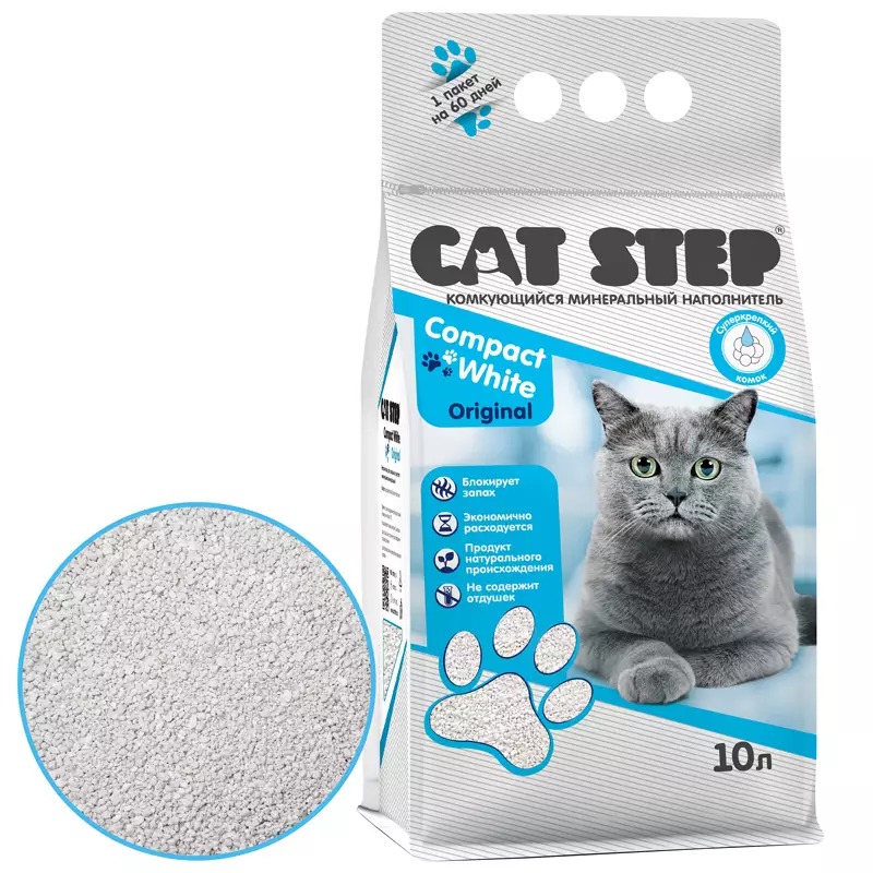 Cat Step минеральный Compact White Original 10л комкующийся 2 шт, Cat Step минеральный Compact White Original 10л комкующийся (2 шт)
Cat Step минеральный Compact White Original 10л комкующийся 2 шт, Cat Step минеральный Compact White Original 10л комкующийся (2 шт)