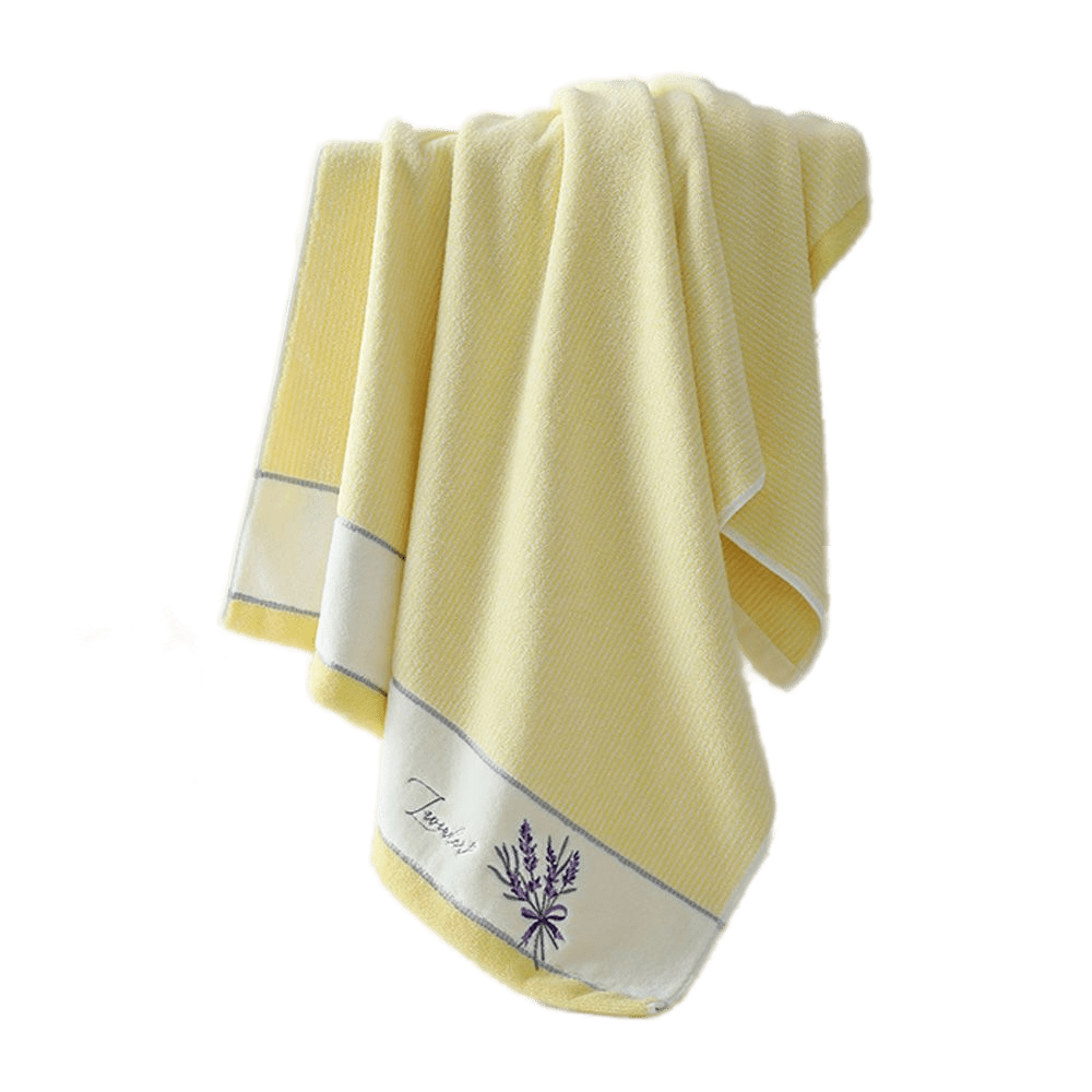 Полотенце банное Shandong Kingshore Textile Co Лаванда 75х135 желтый ZX369H, ZX369Hyellow
Полотенце банное Shandong Kingshore Textile Co Лаванда 75х135 желтый ZX369H, ZX369Hyellow