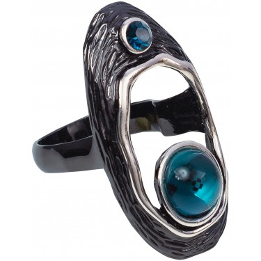 Кольцо из бижутерного сплава с кристаллами WowMan Jewelry R813279R-804SBBL-19, R813279R-804SBBL-19
Кольцо из бижутерного сплава с кристаллами WowMan Jewelry R813279R-804SBBL-19, R813279R-804SBBL-19