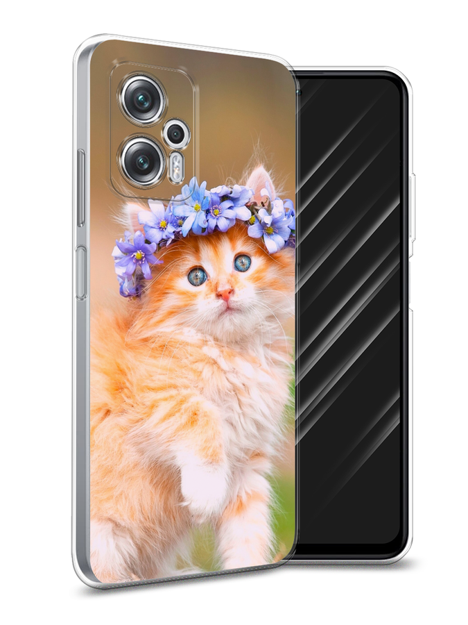 Чехол Awog на Poco X4 GT/Redmi Note 11T Pro/11T Pro Plus "Рыжий кот в венке", Разноцветный, 315550-1
Чехол Awog на Poco X4 GT/Redmi Note 11T Pro/11T Pro Plus "Рыжий кот в венке", Разноцветный, 315550-1