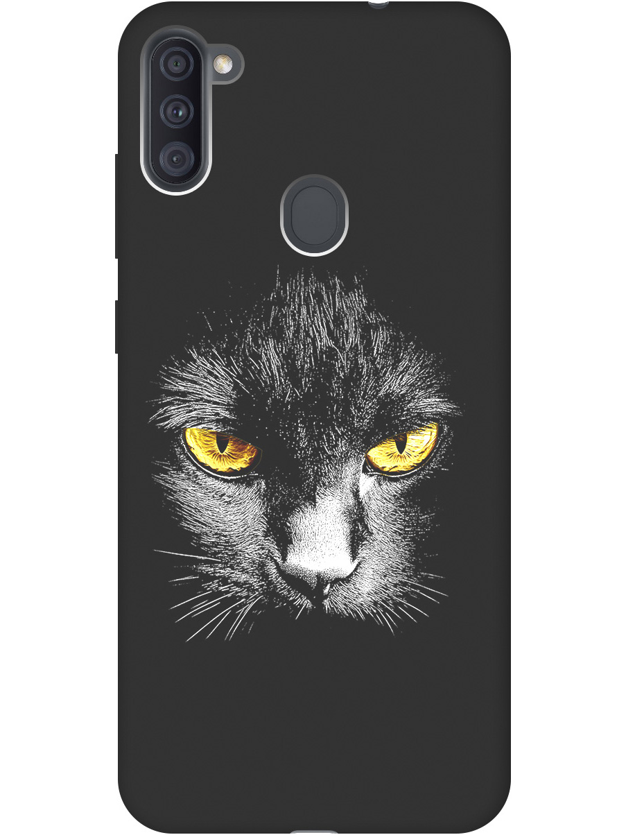 Силиконовый чехол на Samsung Galaxy A11/M11 с принтом матовый черный 833595, Черный;белый;золотистый, 722820812
Силиконовый чехол на Samsung Galaxy A11/M11 с принтом матовый черный 833595, Черный;белый;золотистый, 722820812