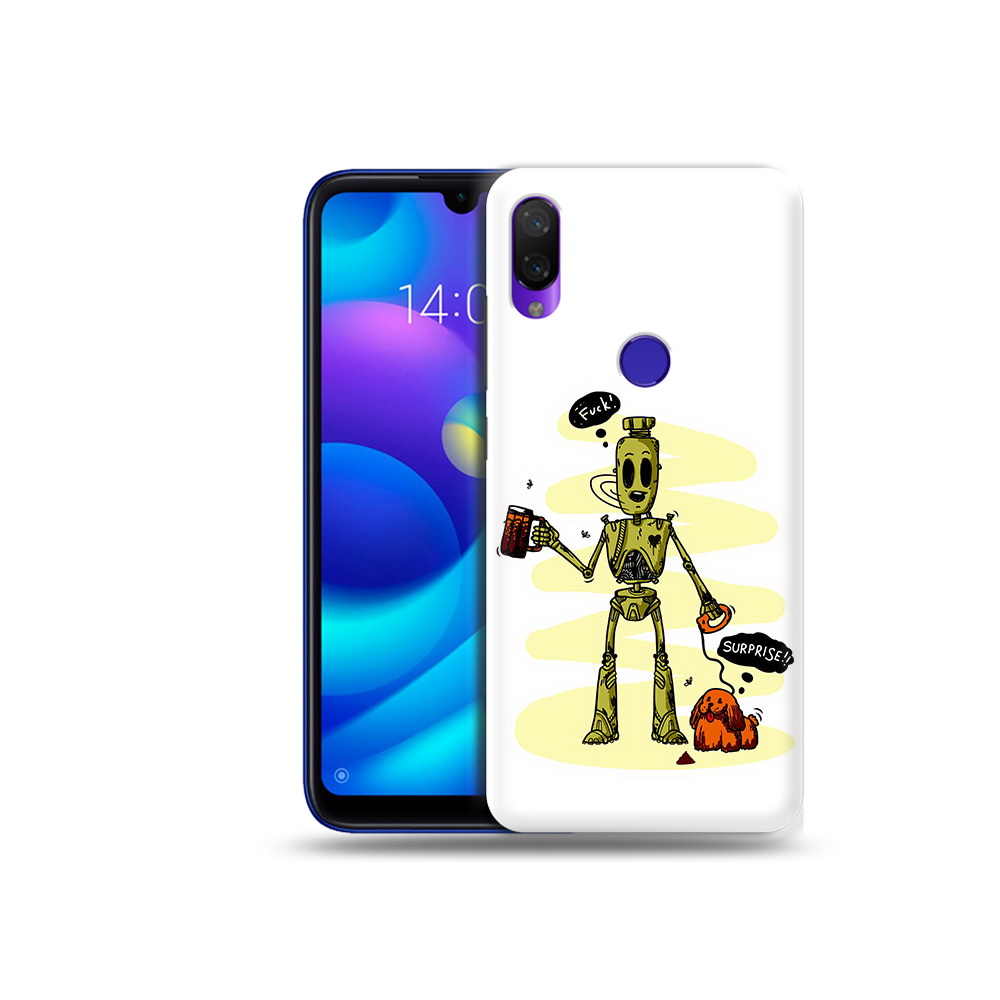 Чехол MyPads Tocco для Xiaomi Mi Play прикольный робот (PT128724.322.557), Прозрачный, Tocco
Чехол MyPads Tocco для Xiaomi Mi Play прикольный робот (PT128724.322.557), Прозрачный, Tocco