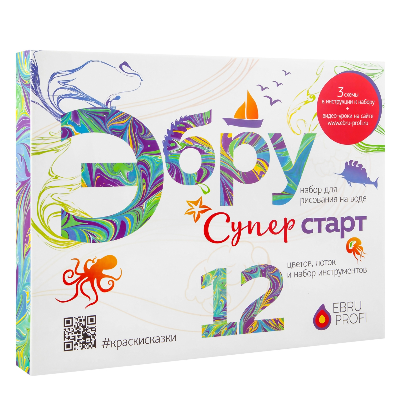 фото Набор для творчества ebru-profi эбру супер старт 01007