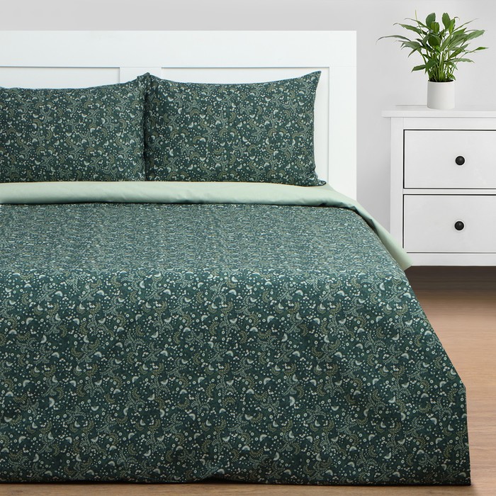 Постельное бельё Этель евро Small leaves, 200х217 см, 220х240 см, 50х70 см -2 шт, Eucalyptus
Постельное бельё Этель евро Small leaves, 200х217 см, 220х240 см, 50х70 см -2 шт, Eucalyptus