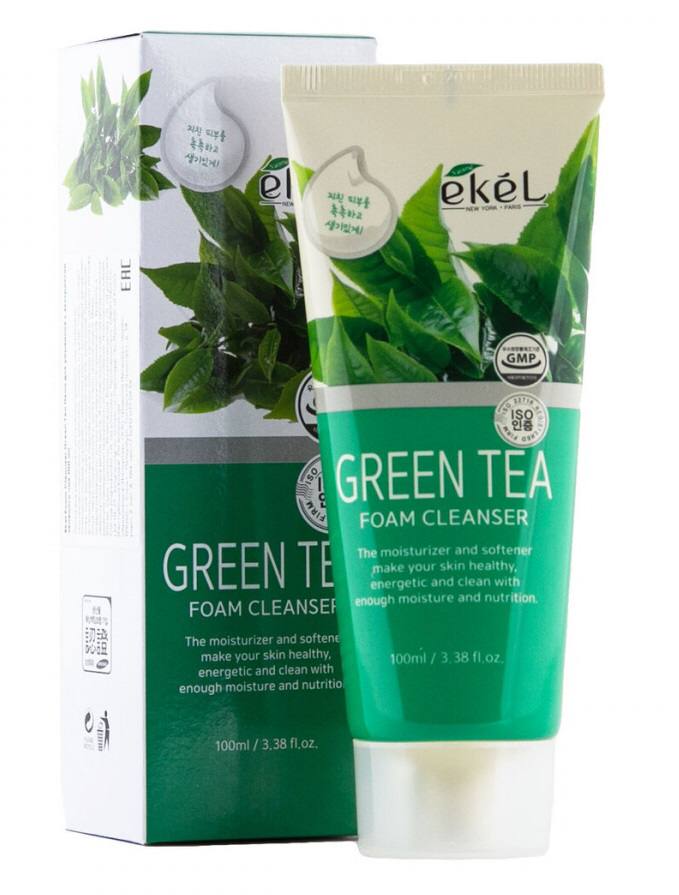 Нежная пенка для умывания с экстрактом зеленого чая Ekel Green Tea Foam Cleanser, 100 мл
Нежная пенка для умывания с экстрактом зеленого чая Ekel Green Tea Foam Cleanser, 100 мл