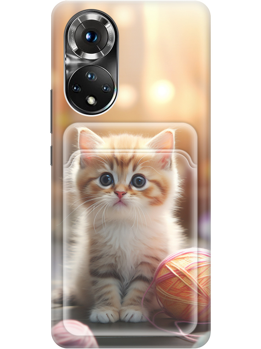 Силиконовый чехол на Honor 50 / Huawei Nova 9 с рисунком "Котик и нитки", Белый;желтый;розовый, 20012033
Силиконовый чехол на Honor 50 / Huawei Nova 9 с рисунком "Котик и нитки", Белый;желтый;розовый, 20012033