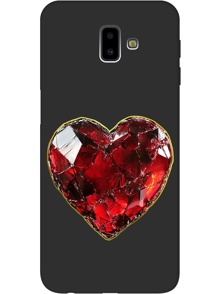 Силиконовый чехол на Samsung Galaxy J6+ (2018) с принтом матовый черный 833388, Черный;золотистый;красный, 719355891
Силиконовый чехол на Samsung Galaxy J6+ (2018) с принтом матовый черный 833388, Черный;золотистый;красный, 719355891