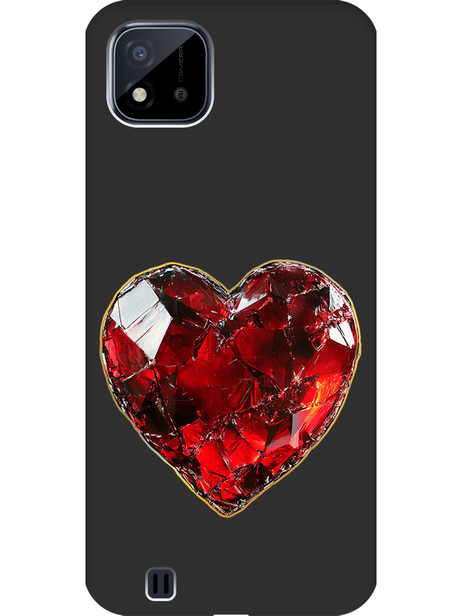 Силиконовый чехол на realme C20 / C11 (2021) с принтом "Сломленное сердце" матовый черный, Черный;золотистый;красный, 726147491
Силиконовый чехол на realme C20 / C11 (2021) с принтом "Сломленное сердце" матовый черный, Черный;золотистый;красный, 726147491