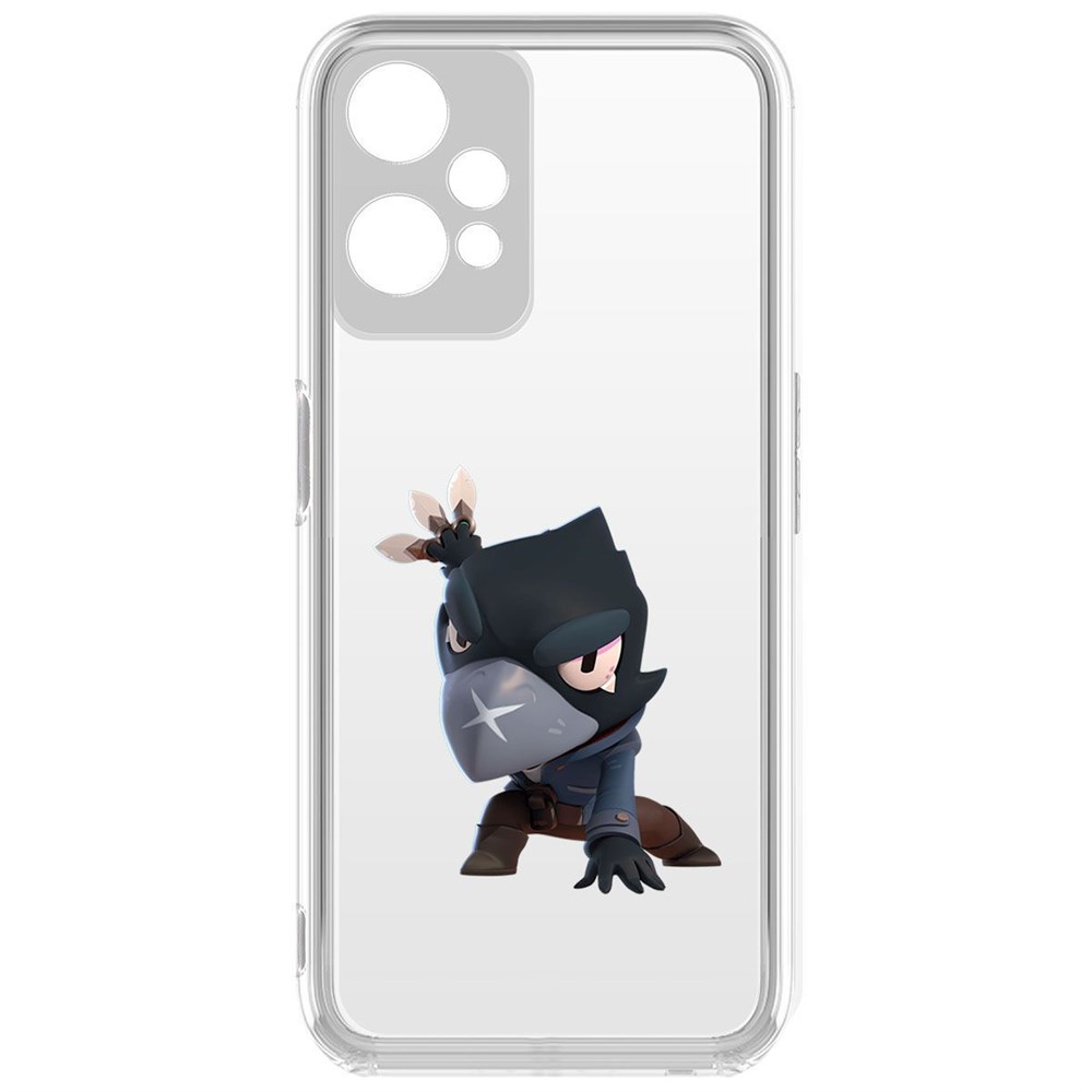 Чехол-накладка Brawl Stars-Ворон для OnePlus Nord CE 2 Lite, Прозрачный 
Чехол-накладка Brawl Stars-Ворон для OnePlus Nord CE 2 Lite, Прозрачный