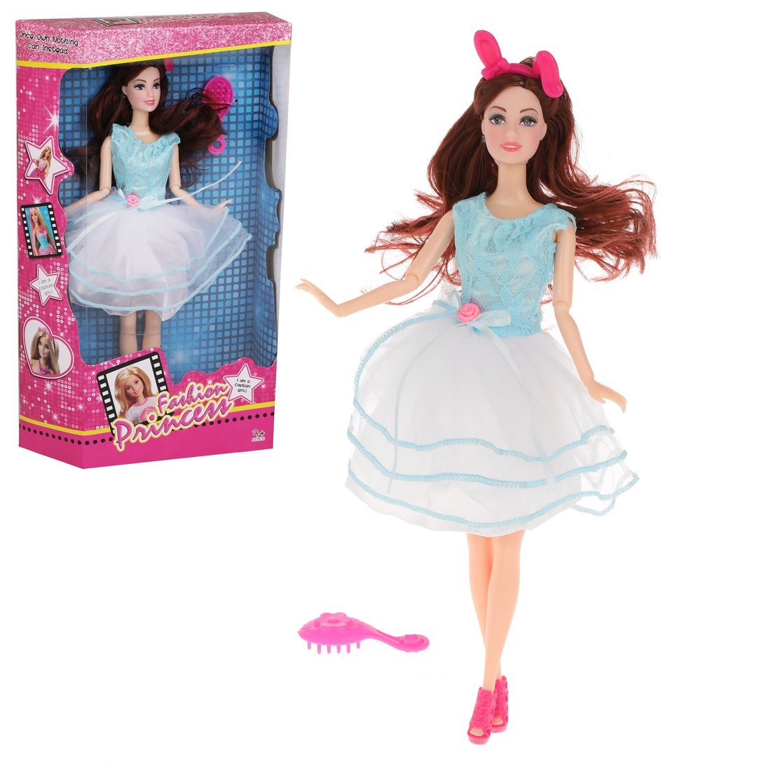 Кукла Наша Игрушка Модница, 30 см, 2 предмета ZQ30325-17, "Модница", 30 см, 2 предмета, коробка
Кукла Наша Игрушка Модница, 30 см, 2 предмета ZQ30325-17, "Модница", 30 см, 2 предмета, коробка