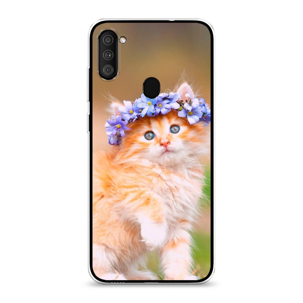 Чехол Awog на Samsung Galaxy M11 / Самсунг M11 "Рыжий кот в венке", Разноцветный, 2100650-1
Чехол Awog на Samsung Galaxy M11 / Самсунг M11 "Рыжий кот в венке", Разноцветный, 2100650-1