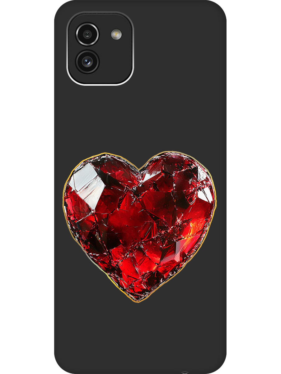 Силиконовый чехол на Samsung Galaxy A03 с принтом "Сломленное сердце" матовый черный, Черный;золотистый;красный, 735001391
Силиконовый чехол на Samsung Galaxy A03 с принтом "Сломленное сердце" матовый черный, Черный;золотистый;красный, 735001391