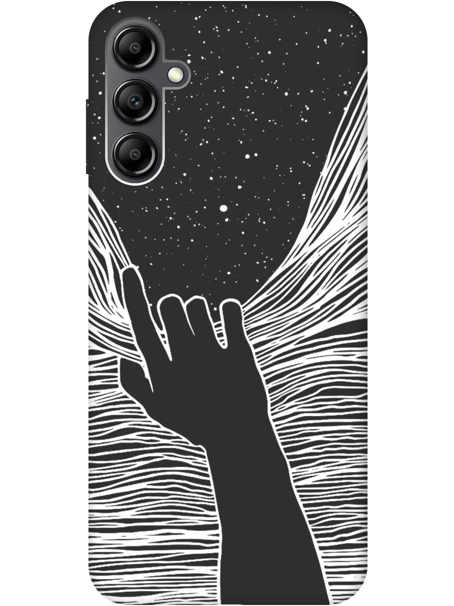 Силиконовый чехол на Samsung Galaxy A14 с рисунком "Рука и нити" Soft Touch черный, 20001145
Силиконовый чехол на Samsung Galaxy A14 с рисунком "Рука и нити" Soft Touch черный, 20001145