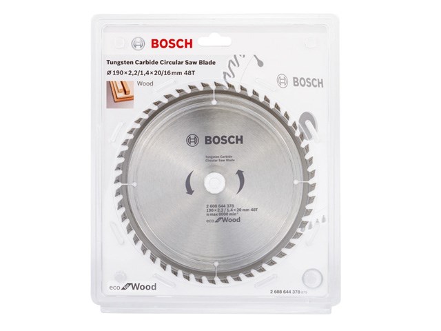 Диск пильный 190х20/16х 48 Bosch ECO WO толщина 2.2/1.4мм, передний угол 16, задний угол 1
Диск пильный 190х20/16х 48 Bosch ECO WO толщина 2.2/1.4мм, передний угол 16, задний угол 1