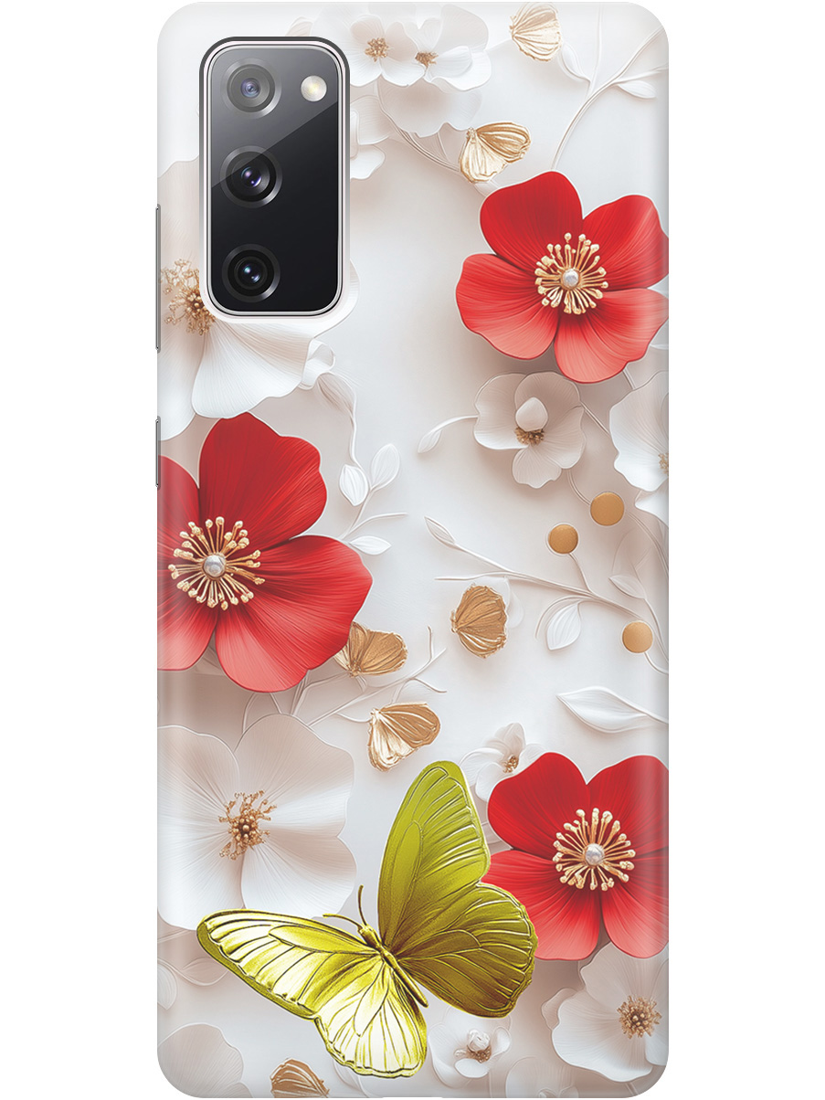 Силиконовый чехол на Samsung Galaxy S20 FE с принтом "Золотая бабочка" прозрачный, Прозрачный;белый;золотистый;красный, 723485423
Силиконовый чехол на Samsung Galaxy S20 FE с принтом "Золотая бабочка" прозрачный, Прозрачный;белый;золотистый;красный, 723485423