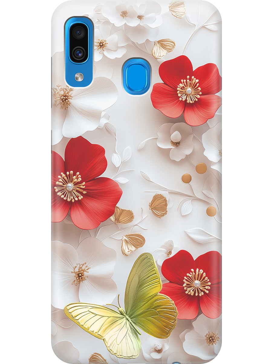 Силиконовый чехол на Samsung Galaxy A20 / A30 с принтом "Золотая бабочка" прозрачный, Прозрачный;белый;золотистый;красный, 720772123
Силиконовый чехол на Samsung Galaxy A20 / A30 с принтом "Золотая бабочка" прозрачный, Прозрачный;белый;золотистый;красный, 720772123