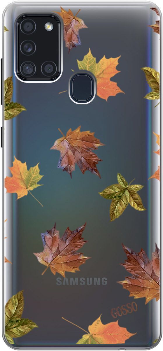 Силиконовый чехол на Samsung Galaxy A21s "Maple" прозрачный, Прозрачный;оранжевый, 1760
Силиконовый чехол на Samsung Galaxy A21s "Maple" прозрачный, Прозрачный;оранжевый, 1760