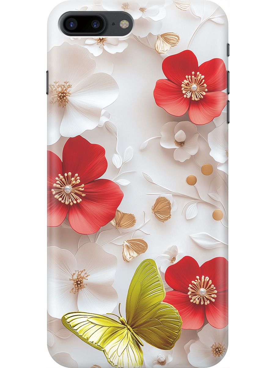Силиконовый чехол на Apple iPhone 8 Plus / 7 Plus с принтом "Золотая бабочка" прозрачный, Прозрачный;белый;золотистый;красный, 712479423
Силиконовый чехол на Apple iPhone 8 Plus / 7 Plus с принтом "Золотая бабочка" прозрачный, Прозрачный;белый;золотистый;красный, 712479423