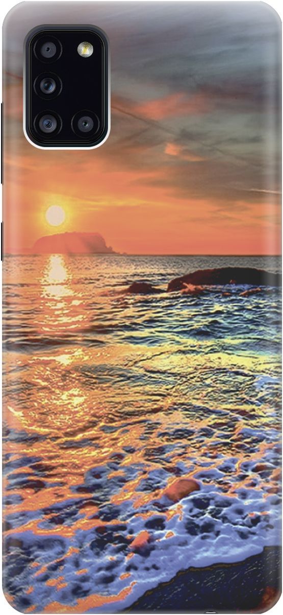 Силиконовый чехол на Samsung Galaxy A31 "Закат на море", Белый;оранжевый, 2294
Силиконовый чехол на Samsung Galaxy A31 "Закат на море", Белый;оранжевый, 2294