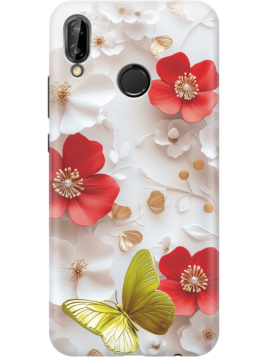 Силиконовый чехол на Huawei P20 Lite / Nova 3e с принтом "Золотая бабочка" прозрачный, Прозрачный;белый;золотистый;красный, 717614223
Силиконовый чехол на Huawei P20 Lite / Nova 3e с принтом "Золотая бабочка" прозрачный, Прозрачный;белый;золотистый;красный, 717614223
