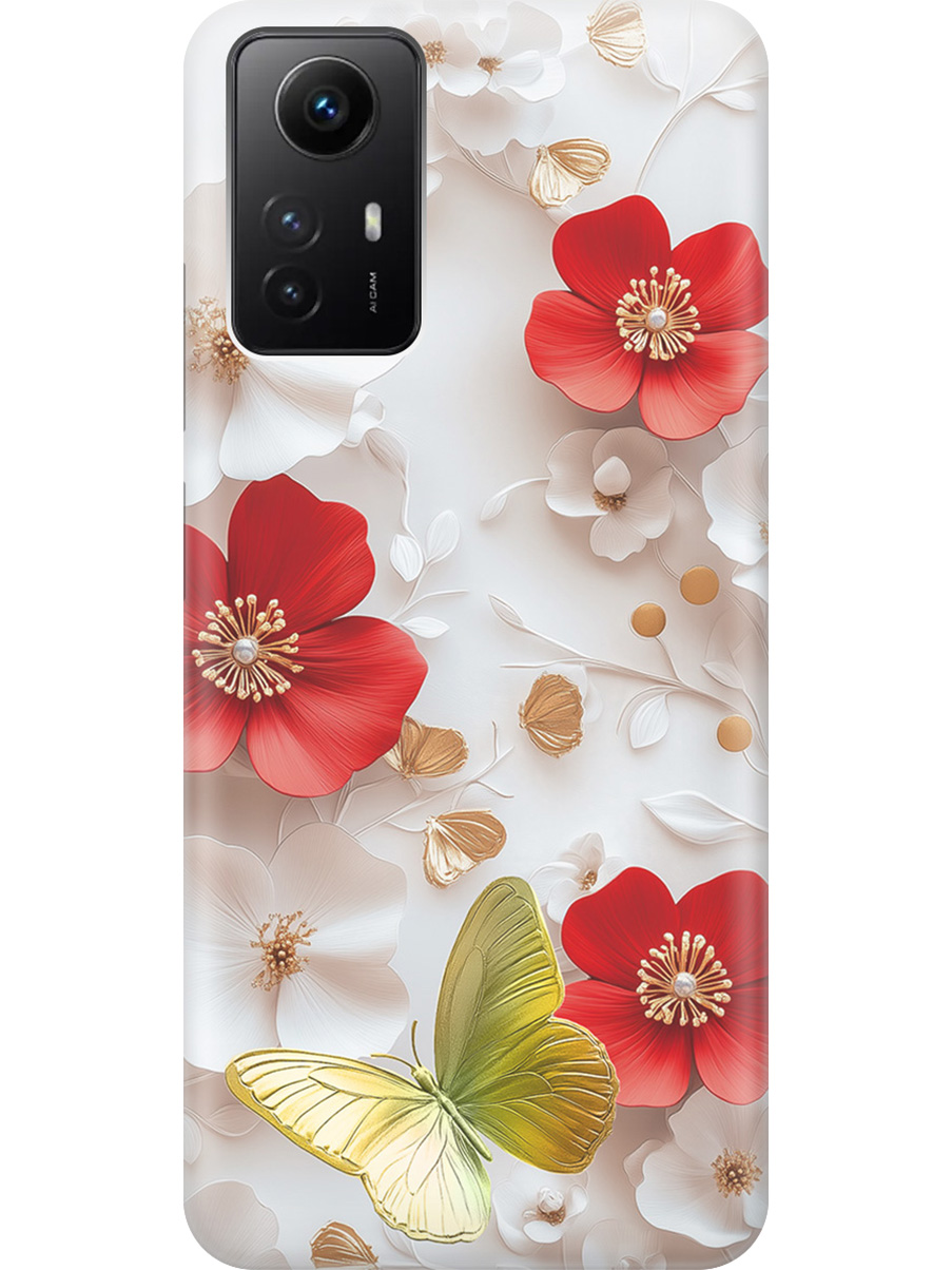Силиконовый чехол на Xiaomi Redmi Note 12s с принтом "Золотая бабочка" прозрачный, Прозрачный;белый;золотистый;красный, 778676923
Силиконовый чехол на Xiaomi Redmi Note 12s с принтом "Золотая бабочка" прозрачный, Прозрачный;белый;золотистый;красный, 778676923