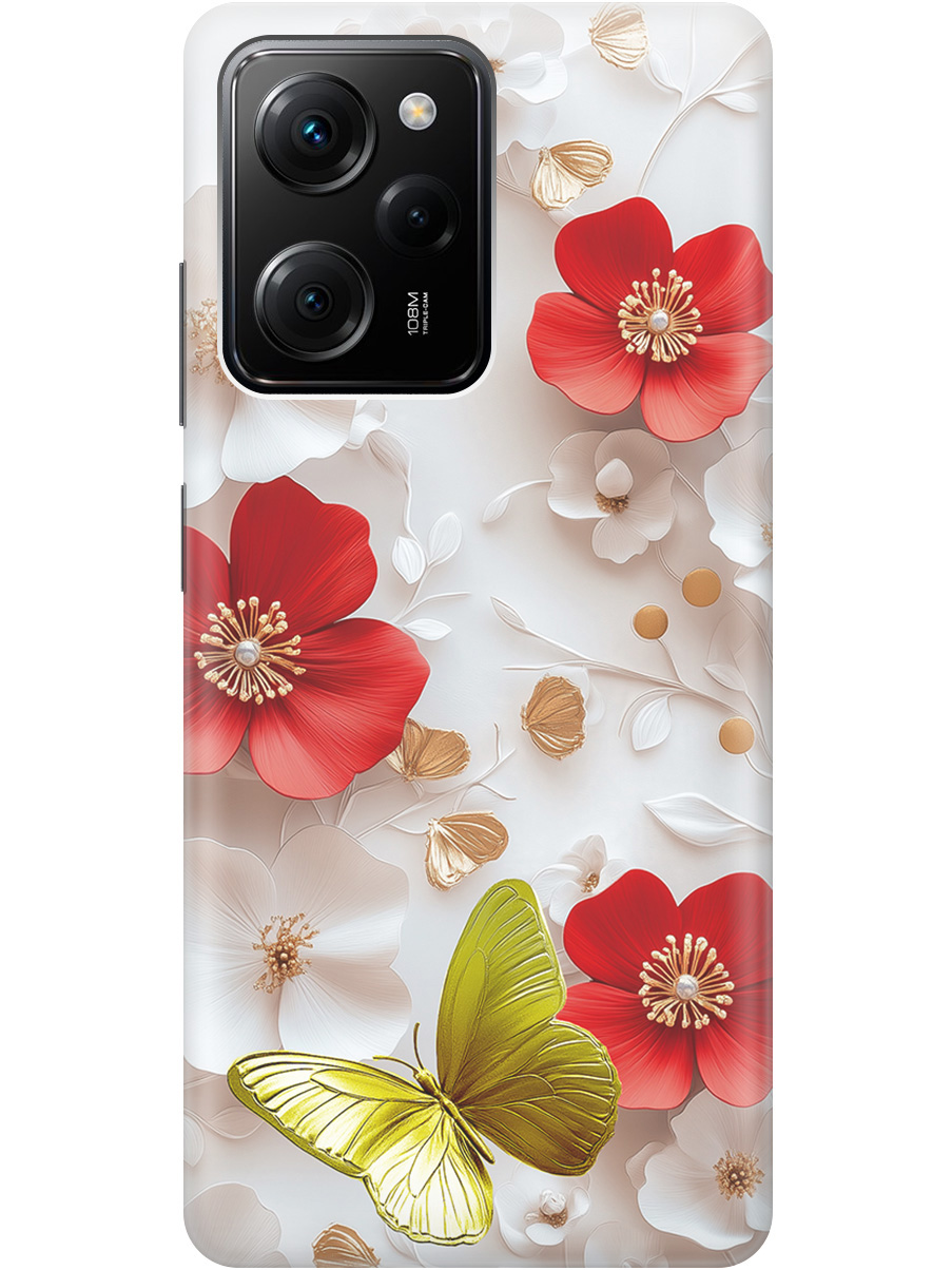 Силиконовый чехол на Xiaomi Poco X5 Pro 5G с принтом "Золотая бабочка" прозрачный, Прозрачный;белый;золотистый;красный, 767959723
Силиконовый чехол на Xiaomi Poco X5 Pro 5G с принтом "Золотая бабочка" прозрачный, Прозрачный;белый;золотистый;красный, 767959723