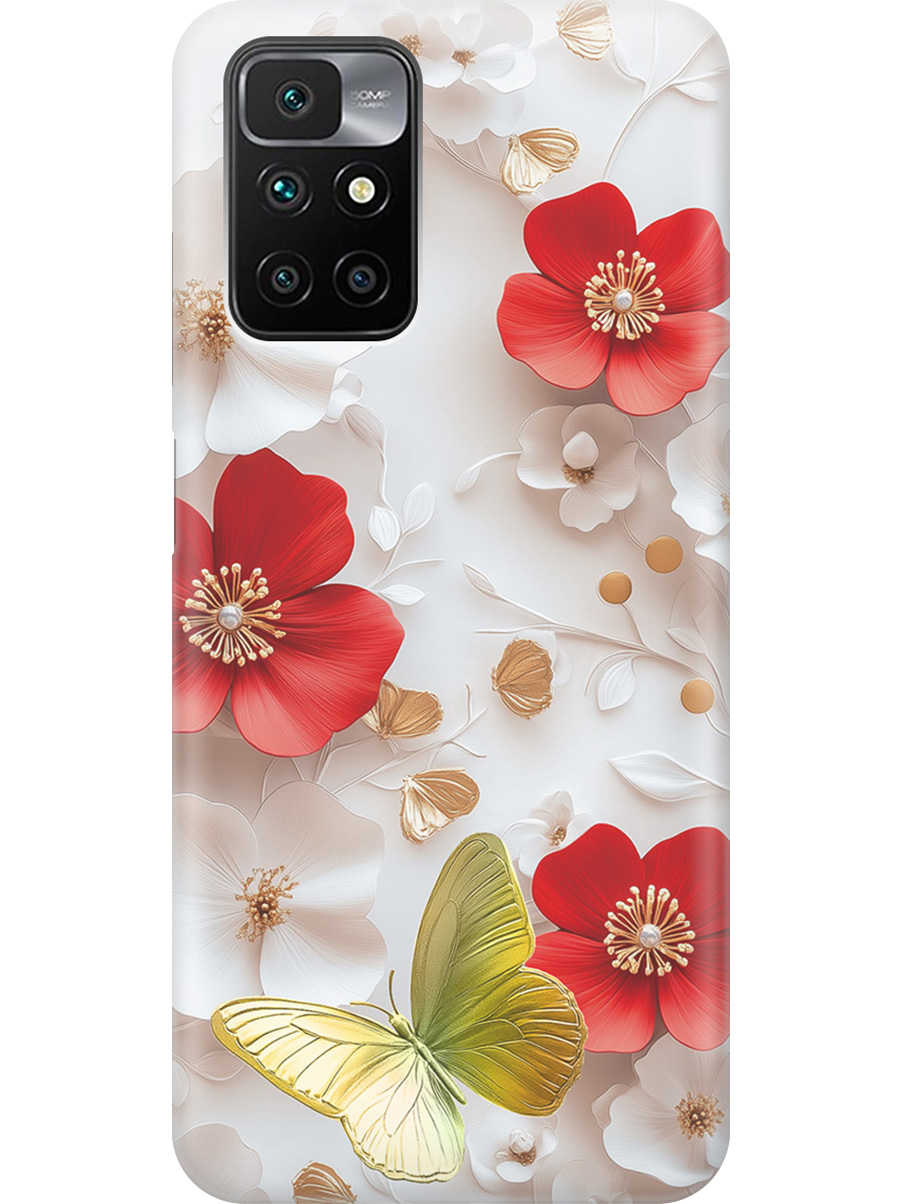 Силиконовый чехол на Xiaomi Redmi 10 с принтом "Золотая бабочка" прозрачный, Прозрачный;белый;золотистый;красный, 731907123
Силиконовый чехол на Xiaomi Redmi 10 с принтом "Золотая бабочка" прозрачный, Прозрачный;белый;золотистый;красный, 731907123