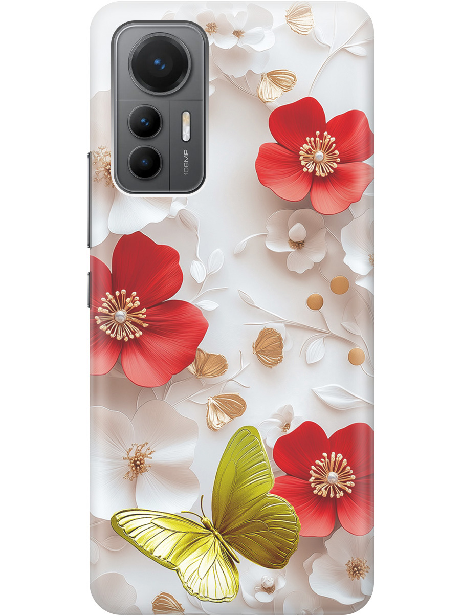 Силиконовый чехол на Xiaomi 12 Lite с принтом "Золотая бабочка" прозрачный, Прозрачный;белый;золотистый;красный, 740133323
Силиконовый чехол на Xiaomi 12 Lite с принтом "Золотая бабочка" прозрачный, Прозрачный;белый;золотистый;красный, 740133323
