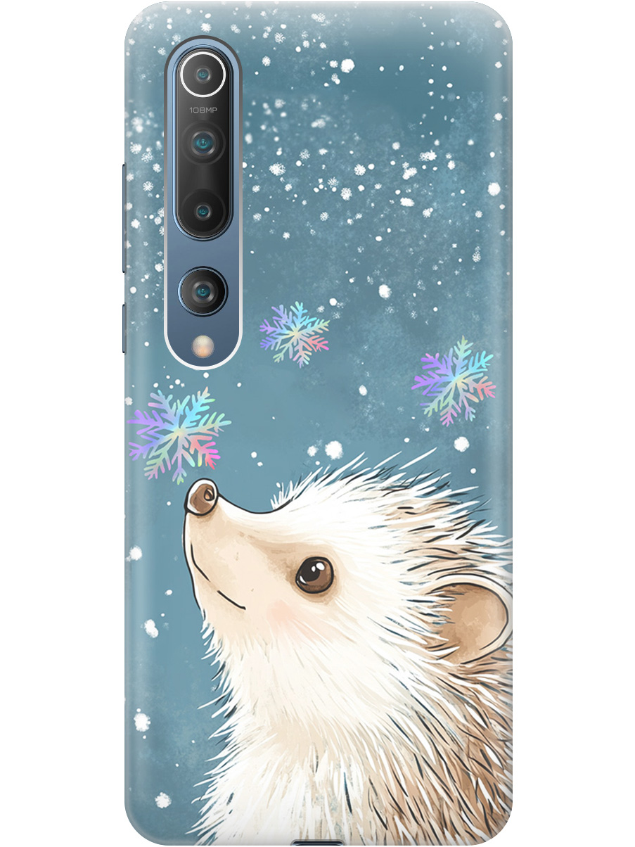 Силиконовый чехол на Xiaomi Mi 10 с принтом "Ежик и снежинки", Прозрачный;белый;серый;синий, 722821112
Силиконовый чехол на Xiaomi Mi 10 с принтом "Ежик и снежинки", Прозрачный;белый;серый;синий, 722821112