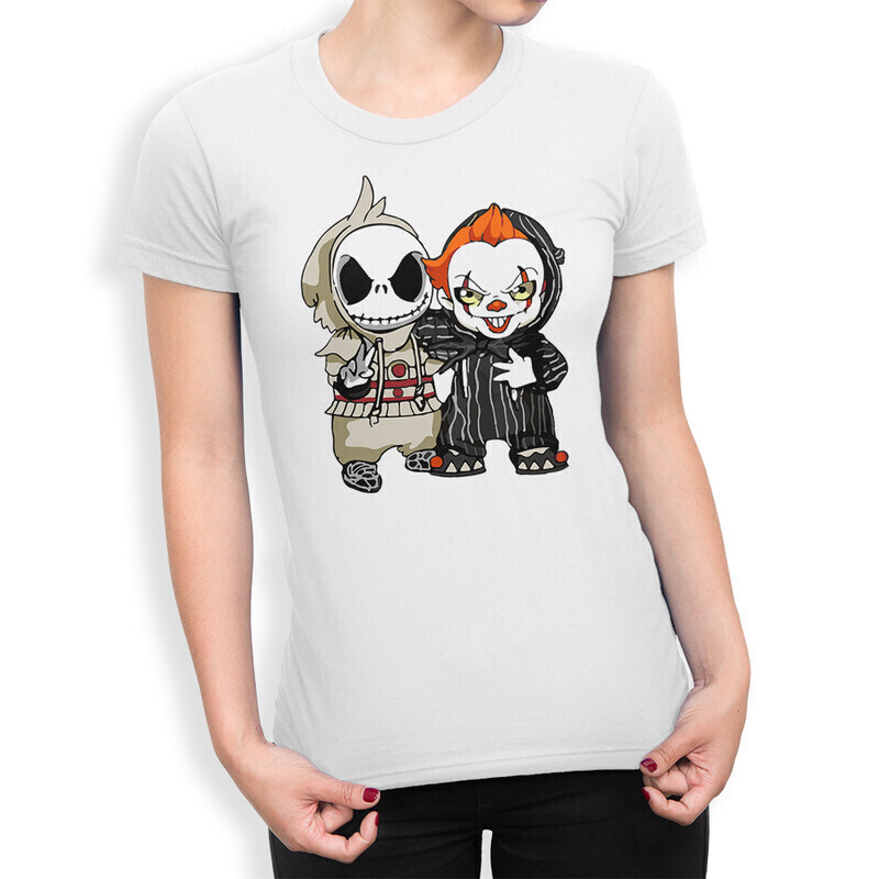 Футболка женская Dream Shirts Клоун Пеннивайз и Джек 1000723-1 белая 2XL, Белый, Клоун Пеннивайз и Джек 1000723-1
Футболка женская Dream Shirts Клоун Пеннивайз и Джек 1000723-1 белая 2XL, Белый, Клоун Пеннивайз и Джек 1000723-1
