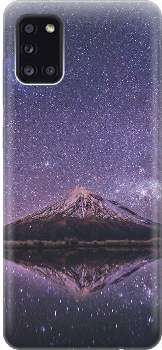 Силиконовый чехол на Samsung Galaxy A31 "Гора и звездное небо", Синий;фиолетовый, 1534
Силиконовый чехол на Samsung Galaxy A31 "Гора и звездное небо", Синий;фиолетовый, 1534