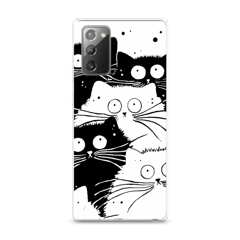 Чехол Awog на Samsung Galaxy Note 20 / Самсунг Note 20 "Коты черно-белые", Разноцветный, 2100950-2
Чехол Awog на Samsung Galaxy Note 20 / Самсунг Note 20 "Коты черно-белые", Разноцветный, 2100950-2