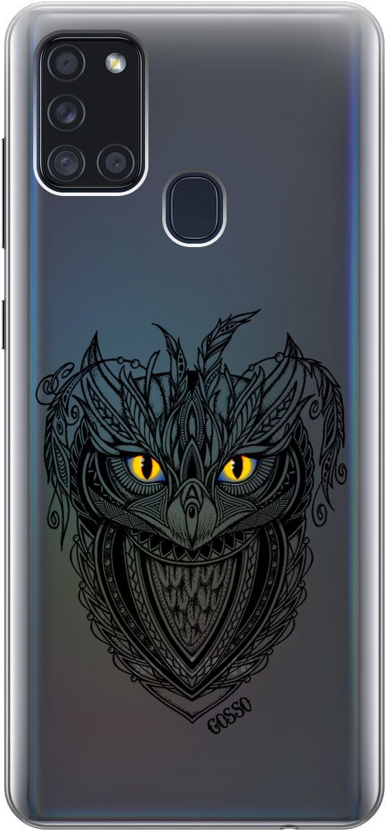Силиконовый чехол на Samsung Galaxy A21s "Grand Owl" прозрачный, Прозрачный;желтый, 104
Силиконовый чехол на Samsung Galaxy A21s "Grand Owl" прозрачный, Прозрачный;желтый, 104