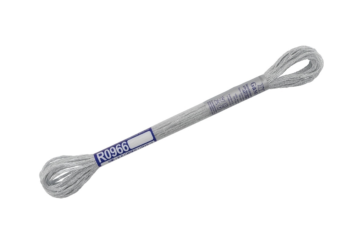 Нитки для вышивания Gamma мулине, 100% вискоза, 12*8 м, R0966, бледно-серые, Разноцветный
Нитки для вышивания Gamma мулине, 100% вискоза, 12*8 м, R0966, бледно-серые, Разноцветный