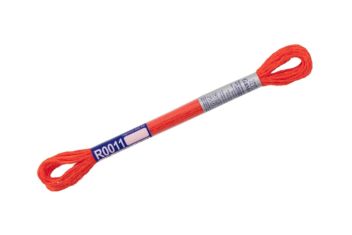 Нитки для вышивания Gamma мулине, 100% вискоза, 12*8 м, R0011, оранжево-красные, Оранжевый
Нитки для вышивания Gamma мулине, 100% вискоза, 12*8 м, R0011, оранжево-красные, Оранжевый