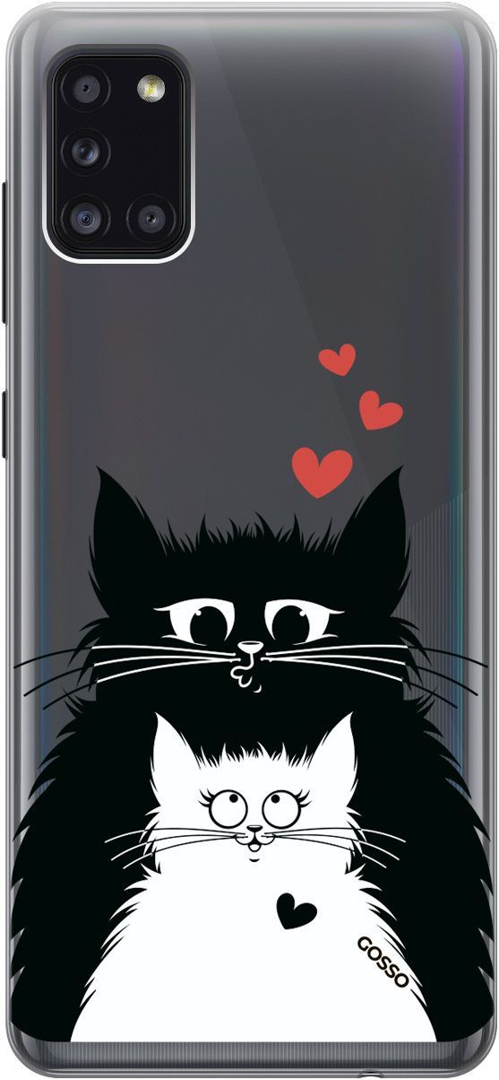 Силиконовый чехол на Samsung Galaxy A31 "Cats in Love" прозрачный, Прозрачный;белый, 189
Силиконовый чехол на Samsung Galaxy A31 "Cats in Love" прозрачный, Прозрачный;белый, 189