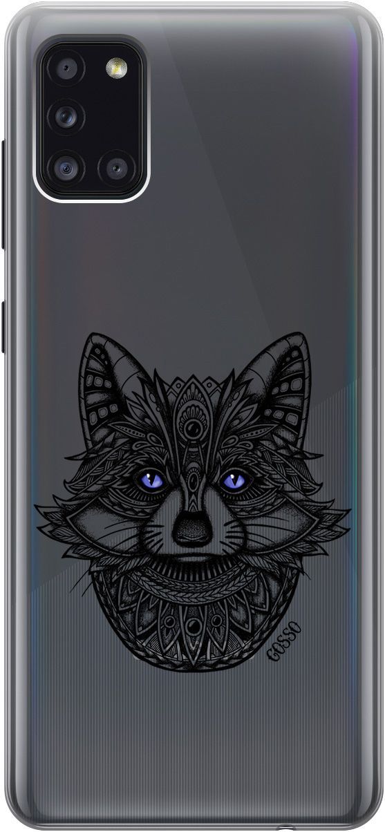 Силиконовый чехол на Samsung Galaxy A31 "Grand Raccoon" прозрачный, Прозрачный;синий, 0
Силиконовый чехол на Samsung Galaxy A31 "Grand Raccoon" прозрачный, Прозрачный;синий, 0