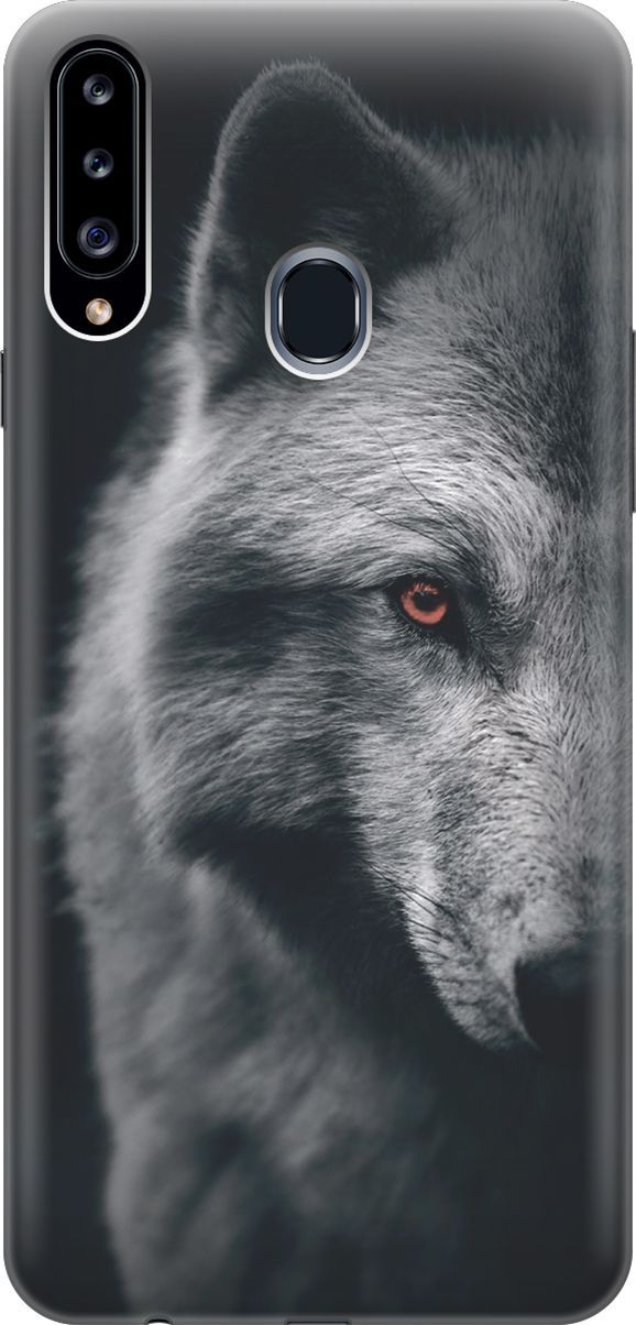 Силиконовый чехол на Samsung Galaxy A20s с принтом "Красноглазый волк", Красный;серый, 7065
Силиконовый чехол на Samsung Galaxy A20s с принтом "Красноглазый волк", Красный;серый, 7065
