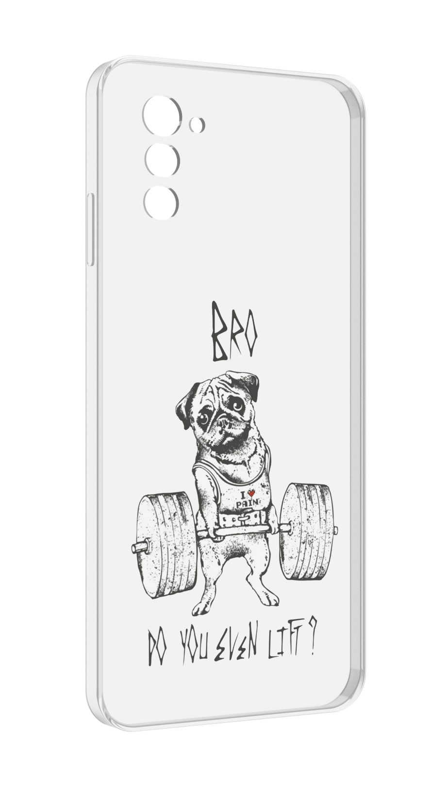 Чехол MyPads брат ты подкачался мужской для UleFone Note 12 / Note 12P, Прозрачный, Tocco
Чехол MyPads брат ты подкачался мужской для UleFone Note 12 / Note 12P, Прозрачный, Tocco