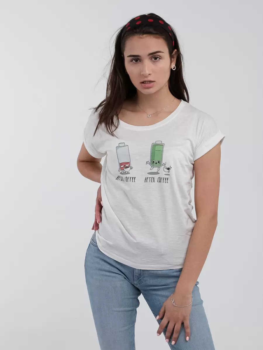 фото Футболка женская kate cut tw k627 t jssg 01 белая m