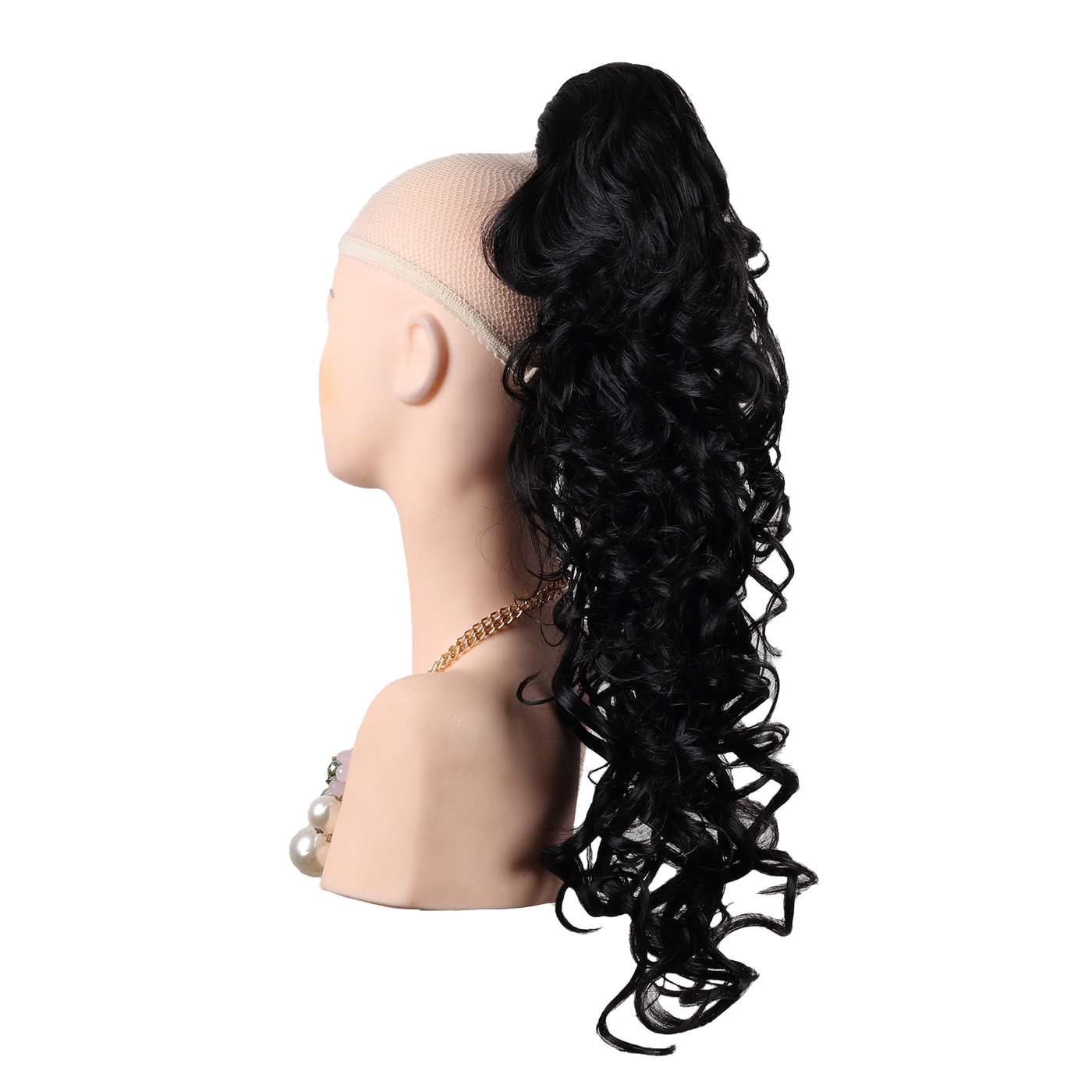 Шиньон из волос WigStar Sofia заколка-краб, волны, искусственный волос, черный, T-88GL
Шиньон из волос WigStar Sofia заколка-краб, волны, искусственный волос, черный, T-88GL