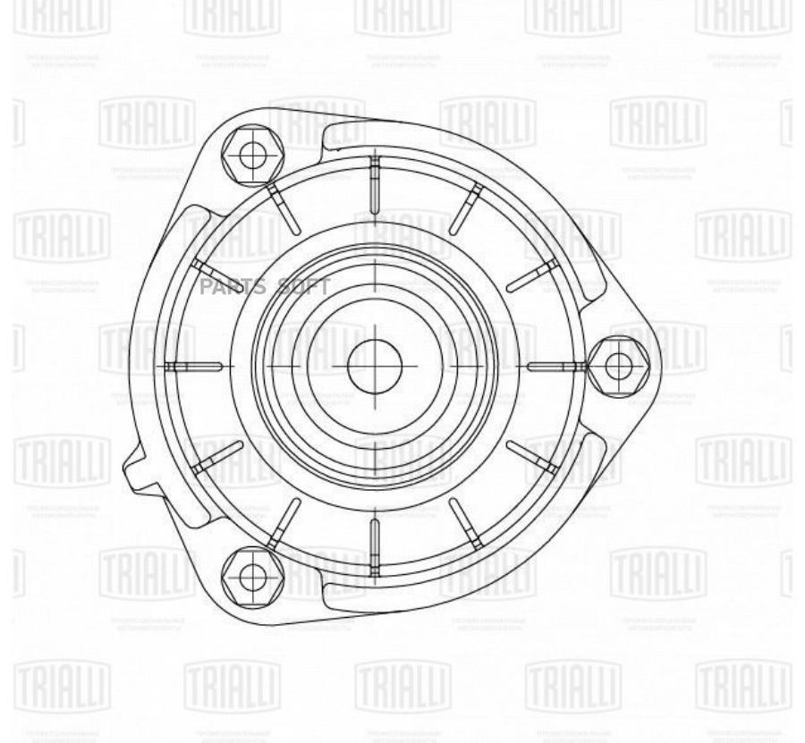 TRIALLI Опора стойки перед. для ам Skoda Octavia (04-)VW Golf (03-)Golf (08-)Passat (05-)
TRIALLI Опора стойки перед. для ам Skoda Octavia (04-)VW Golf (03-)Golf (08-)Passat (05-)