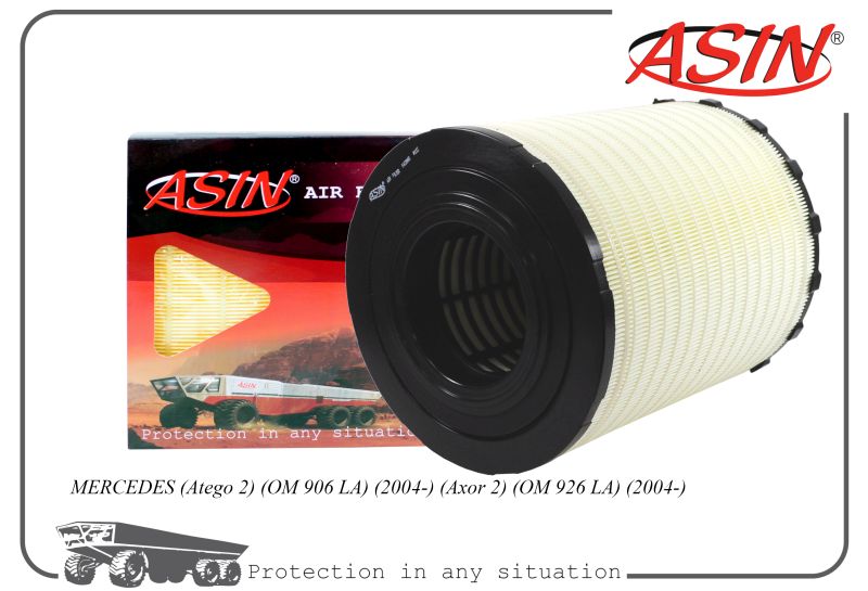 Фильтр возд. A0040947404 ASIN.FA2885 MERCEDES Atego 2 OM 906 LA 04- Axor 2 OM 926 LA 04-
Фильтр возд. A0040947404 ASIN.FA2885 MERCEDES Atego 2 OM 906 LA 04- Axor 2 OM 926 LA 04-
