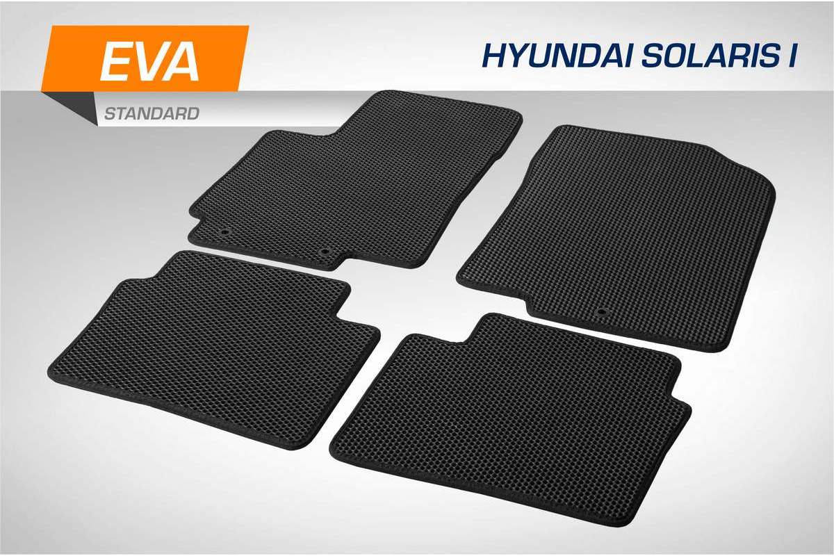 Коврики в салон AutoFlex EVA Standard Hyundai Solaris I поколение 2010-2017, 4ч., 6230101, 6230101
Коврики в салон AutoFlex EVA Standard Hyundai Solaris I поколение 2010-2017, 4ч., 6230101, 6230101