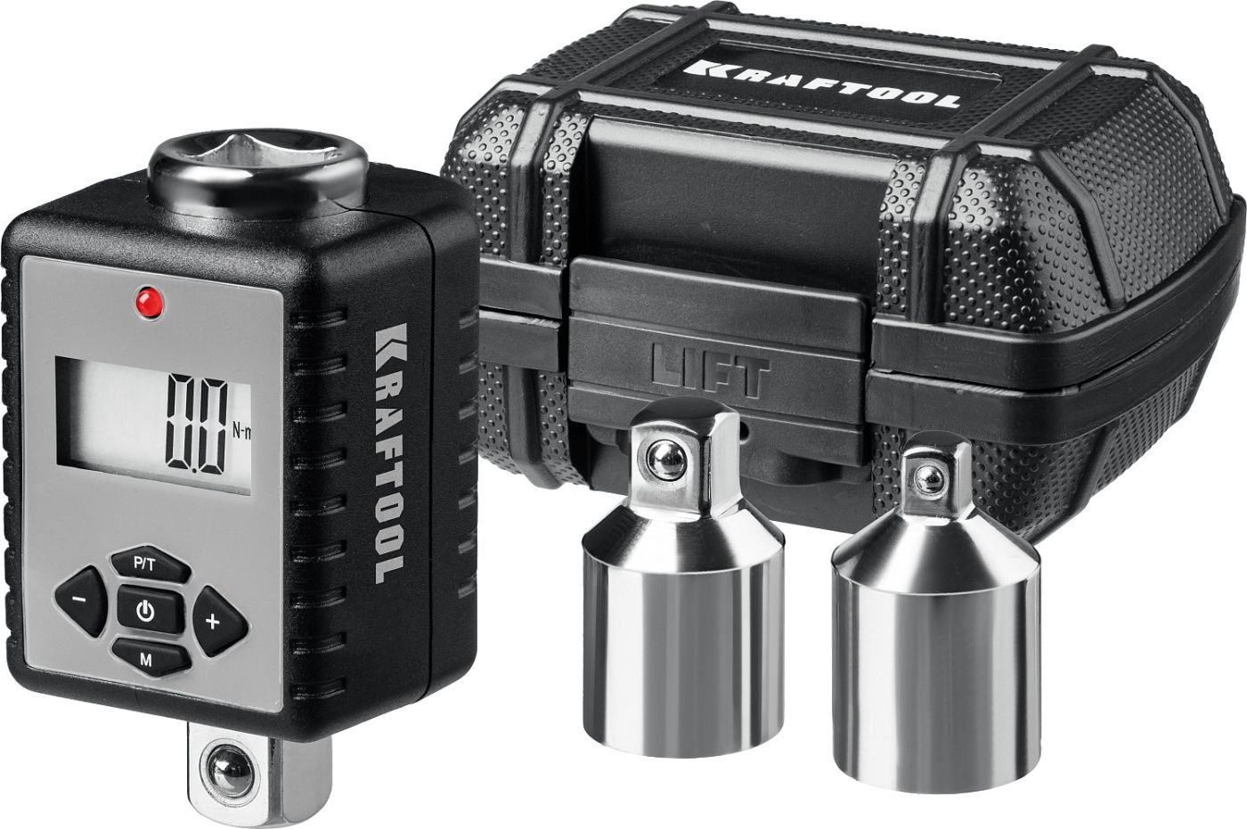 KRAFTOOL 1/2", 40-200 Нм, адаптер динамометрический с переходниками GRAND 64044-200, 64044-200
KRAFTOOL 1/2", 40-200 Нм, адаптер динамометрический с переходниками GRAND 64044-200, 64044-200