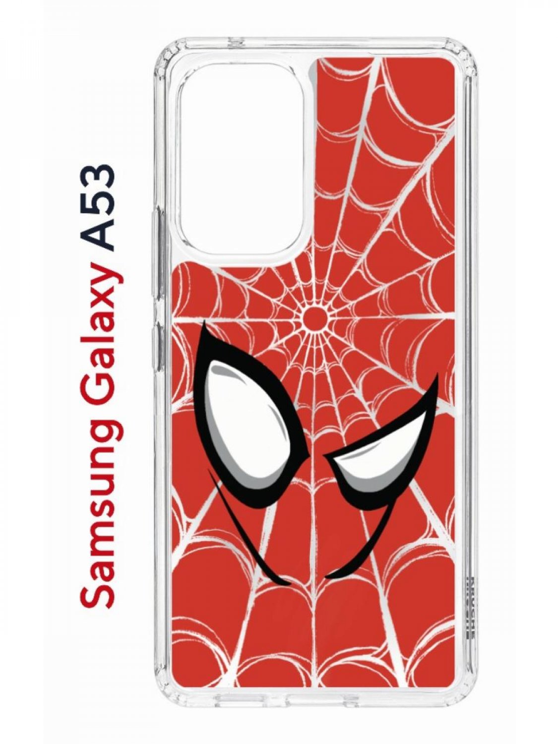 Чехол на Samsung A53 5G Kruche Print Человек-Паук красный,противоударный бампер, Прозрачный;красный;белый;черный, Самсунг Галакси А53
Чехол на Samsung A53 5G Kruche Print Человек-Паук красный,противоударный бампер, Прозрачный;красный;белый;черный, Самсунг Галакси А53