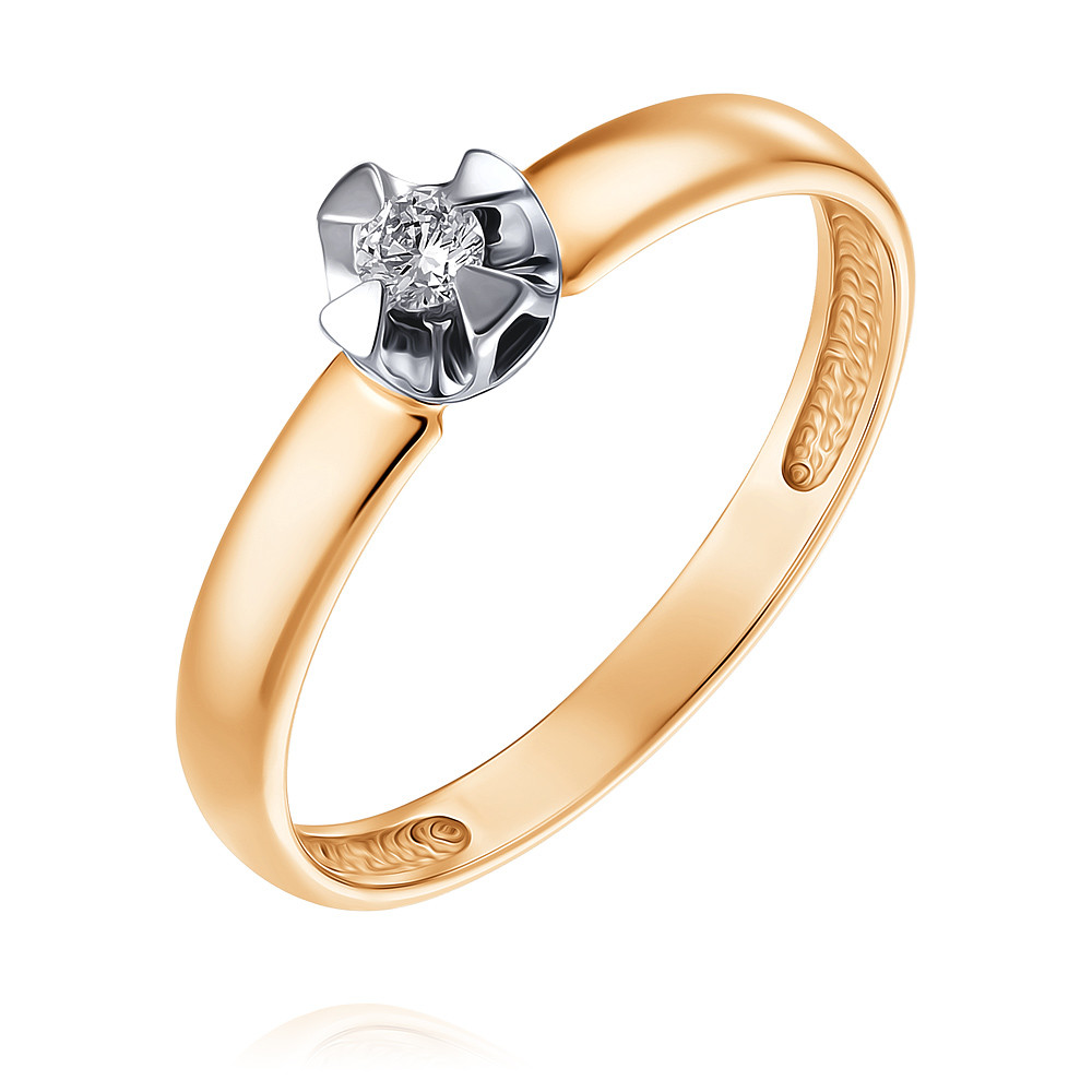 Кольцо из красного золота с бриллиантом р. ADAMAS 1452561/01-А50Д-41, 1452561/01-А50Д-41
Кольцо из красного золота с бриллиантом р. ADAMAS 1452561/01-А50Д-41, 1452561/01-А50Д-41
