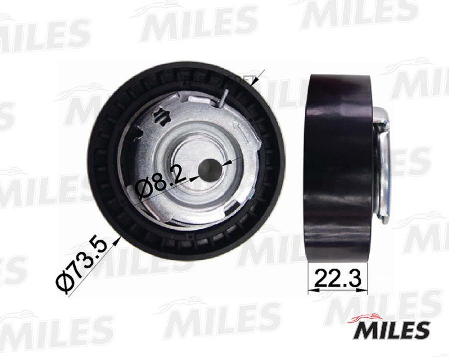Ролик Ремня Грм Renault Logan/Sandero 1.4-1.6i 09- Н/О Натяжно... Miles арт. AG02005
Ролик Ремня Грм Renault Logan/Sandero 1.4-1.6i 09- Н/О Натяжно... Miles арт. AG02005